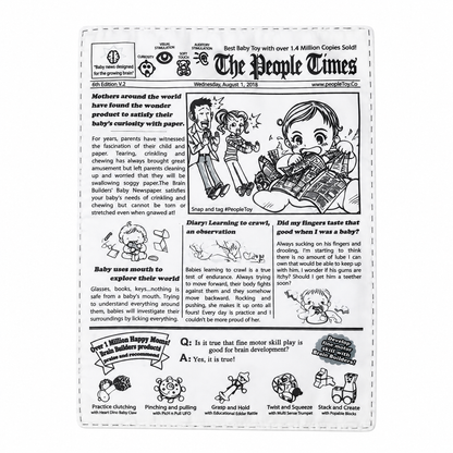 Newspaper-Style Pet Chew Toy