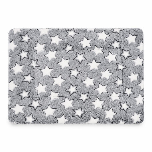 Gray White Star Warm Thick Pad
